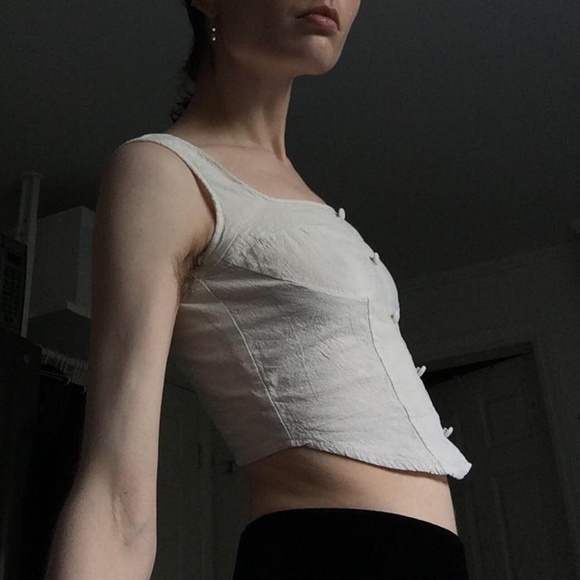 Cream Corset - Picture 3 of 4